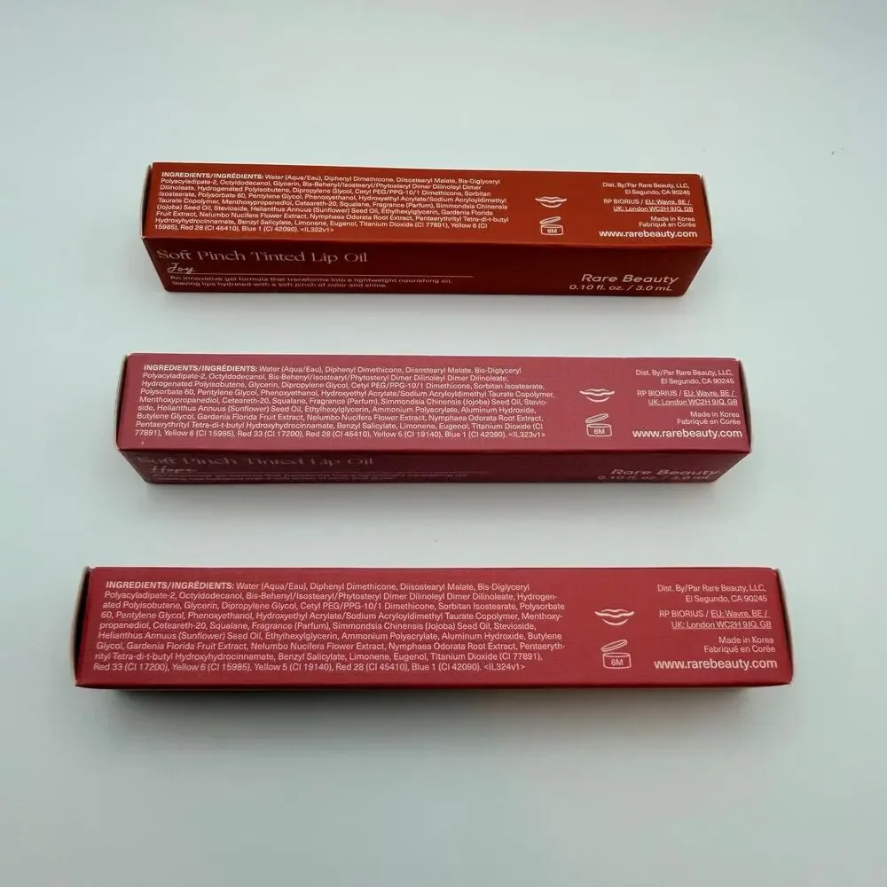 Rare Beauty soft pinch tinted lip oil.